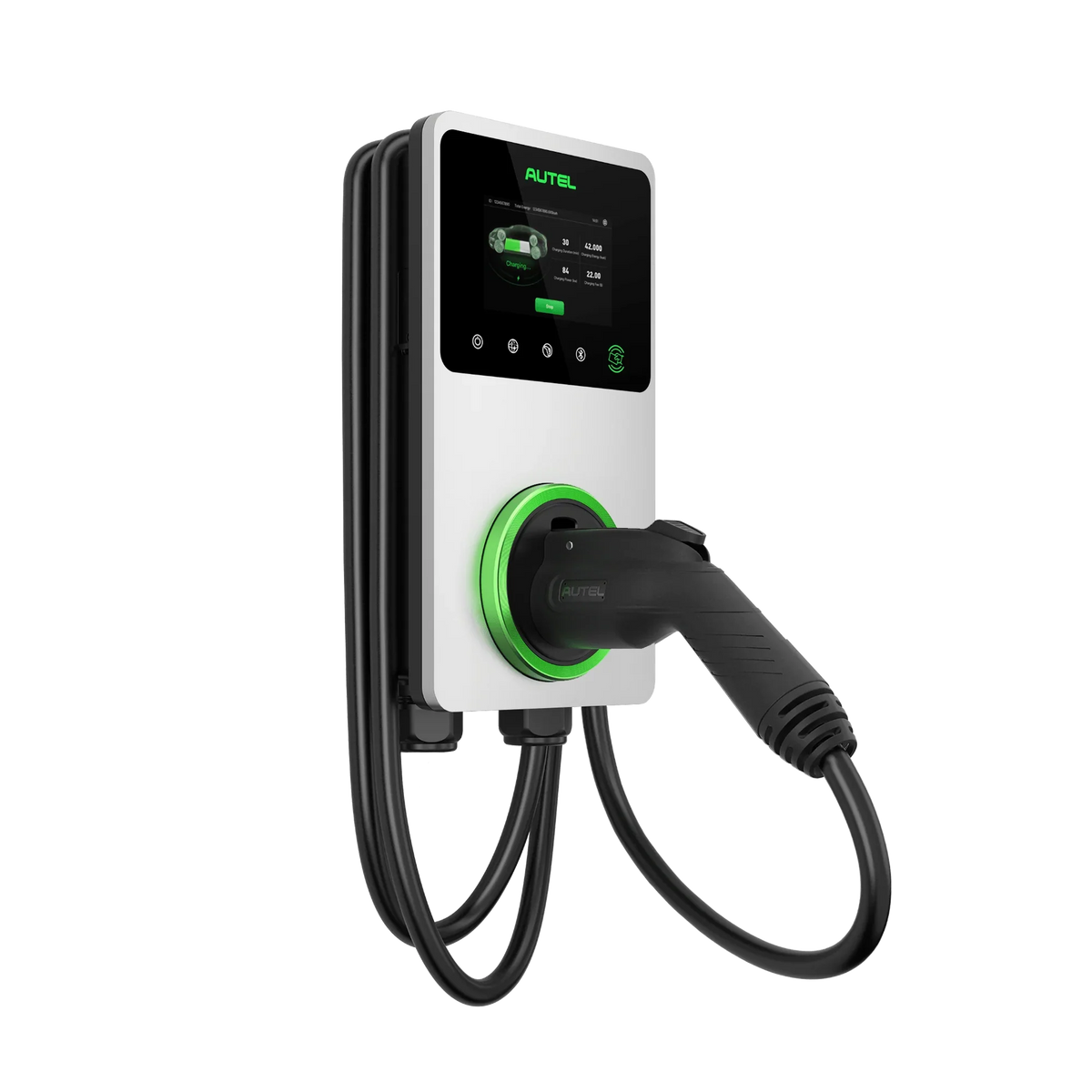 Autel AC Elite Business 50A 12kW Level 2 EV Charger with Touch Screen