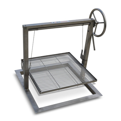 Stainless Steel Santa Maria Drop In Grill & 24" SST Insert