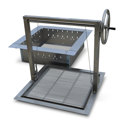 Stainless Steel Santa Maria Drop In Grill & 24" SST Insert