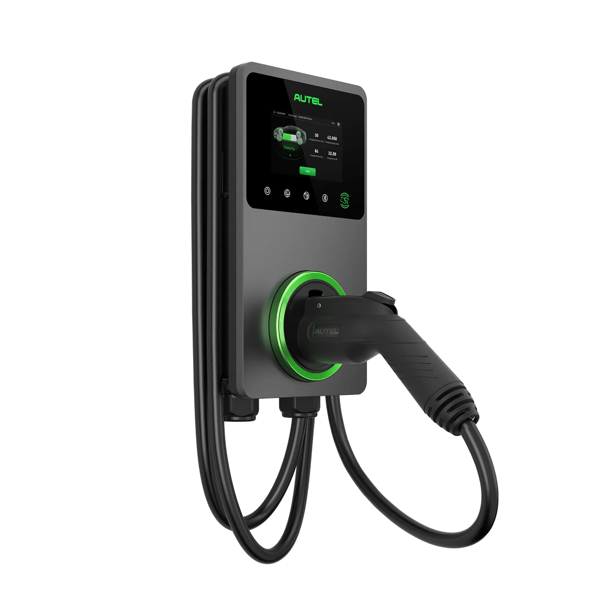 Autel AC Elite Business 50A 12kW Level 2 EV Charger with Touch Screen