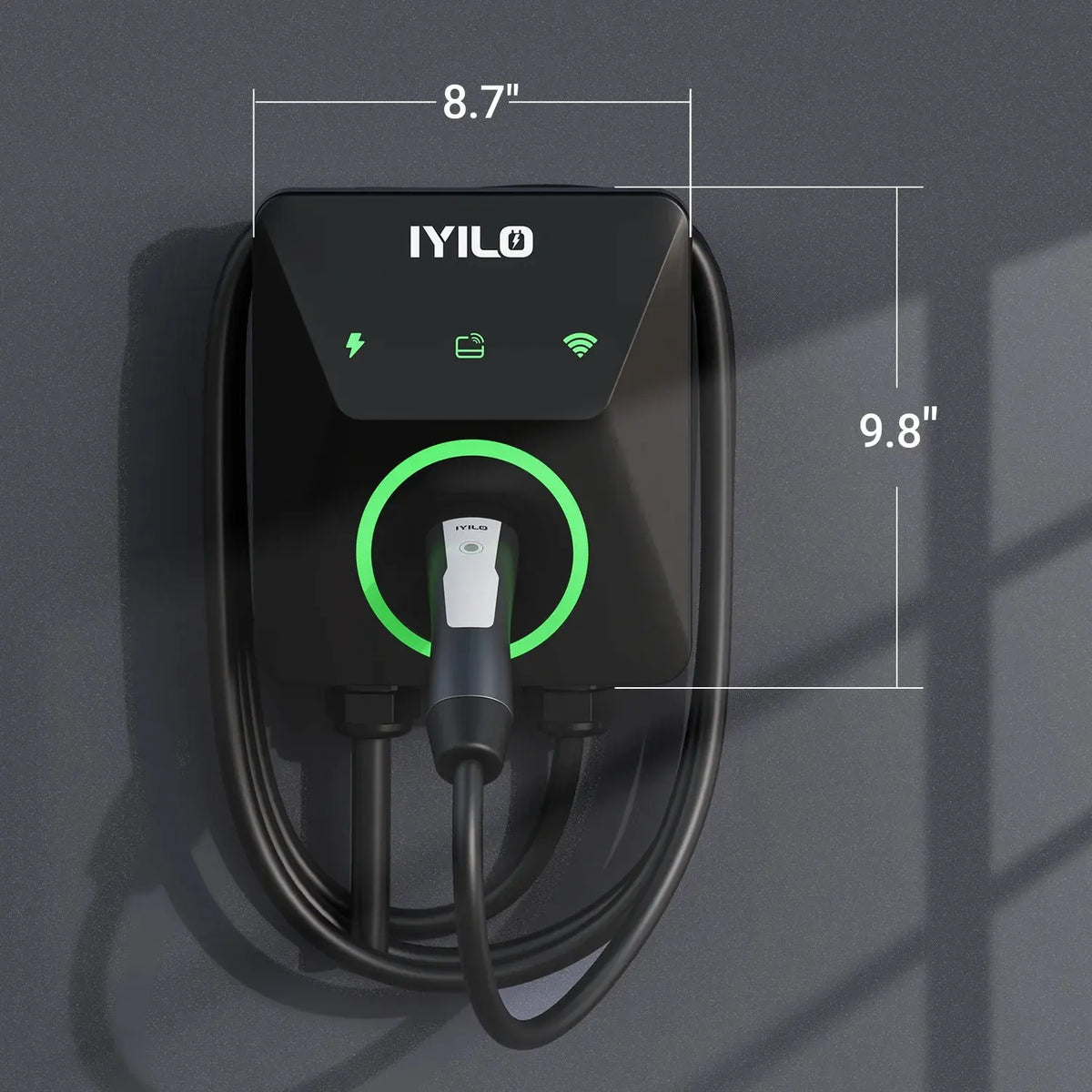 IYILO Pro EV Charger level 2 NACS (J3400) Hardwired With Energy Meter - 48A