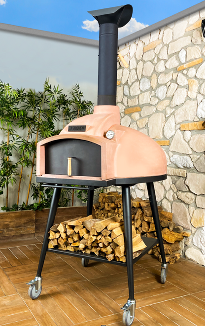 Wood Fired, Stone Oven for Bread and Pizza! Red Rock 100